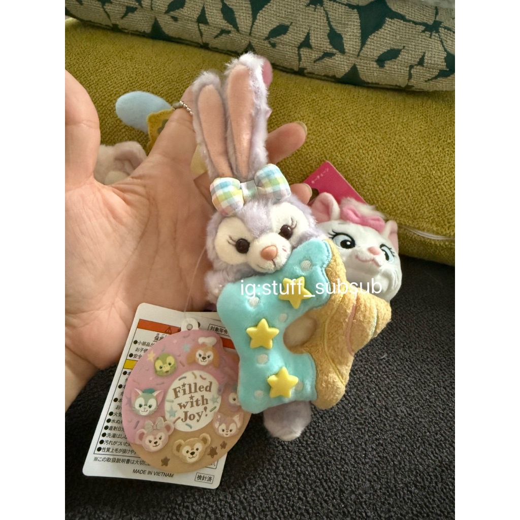 พร้อมส่ง/ของแท้ พวงกุญแจ Duffy & friends Filled with Joy จาก Tokyo Disney Resort