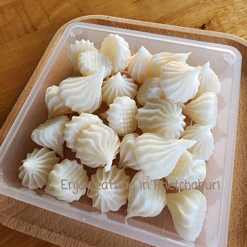 อาลัวมะลิสดอบควันเทียน อาลัวท่าย์น้ำเพชรบุรี หอม หวาน มัน อร่อย