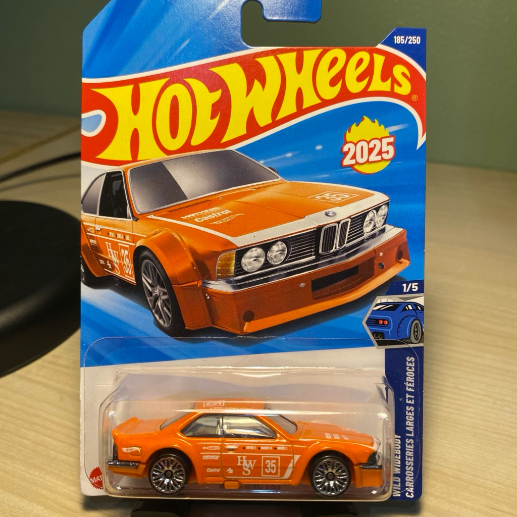 Hot wheels BMW 635 CSI (Orange)