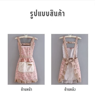 ครัว กันเปื้อน/ผ้าใบดอกไม้สําหรับผู้หญิงผ้า,ผ้ากันน้ํา,ห้องครัวในครัวเรือนทําอาหารผ้า
