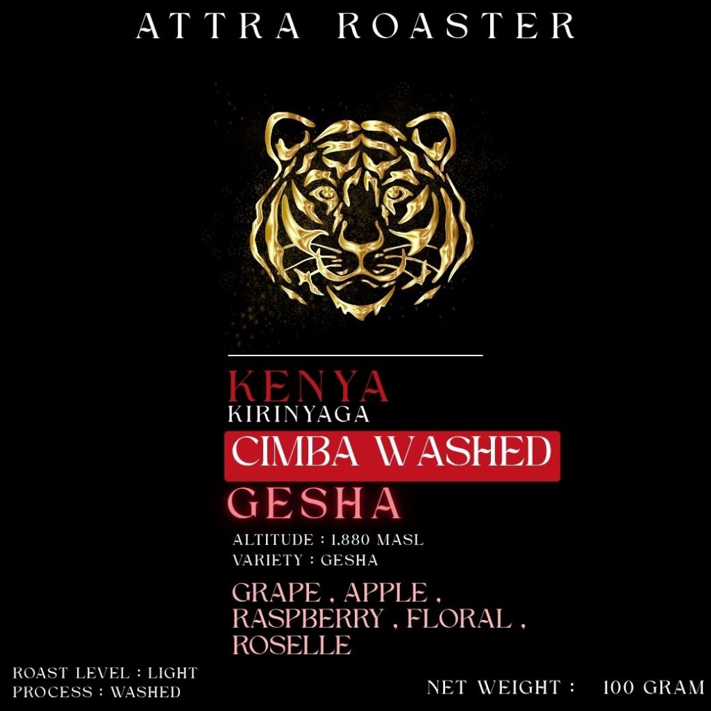 Kenya Cimba Gesha Washed 100 Gram