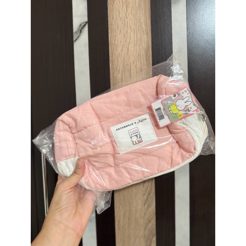 Miffy + Starbucks Pouch Miffy 70th Anniversary Edition