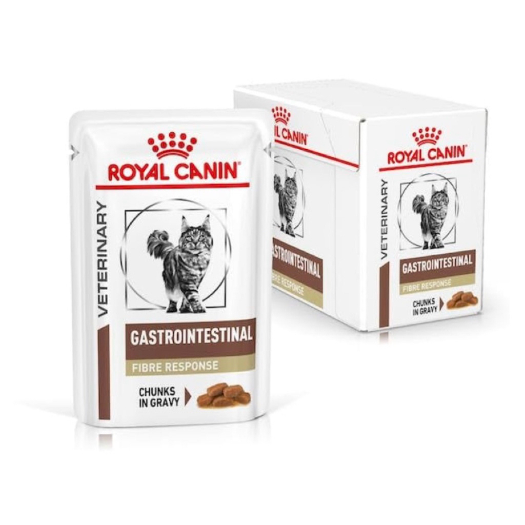 Royal Canin Gastrointestinal Fiber แบบซอง อาหารแมวท้องผูก Fibre