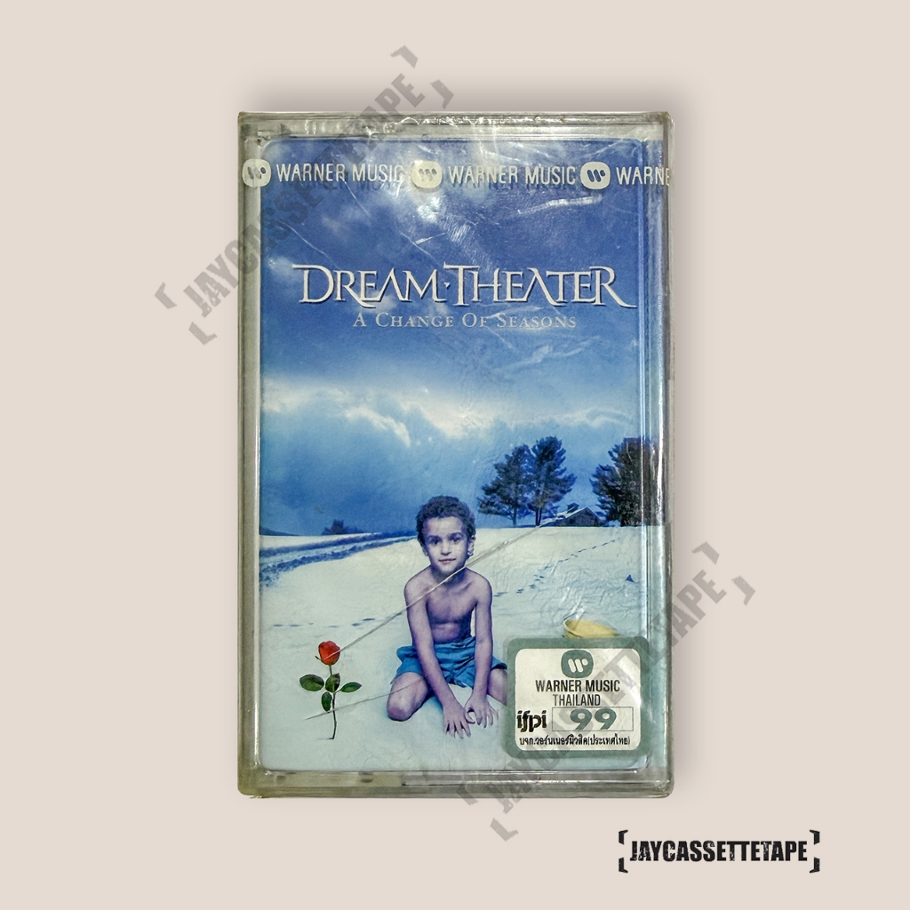 Dream Theater A Change Of Seasons (New, Original Seal) เทปเพลง เทปคาสเซ็ต Cassette Tape เทปเพลงสาก