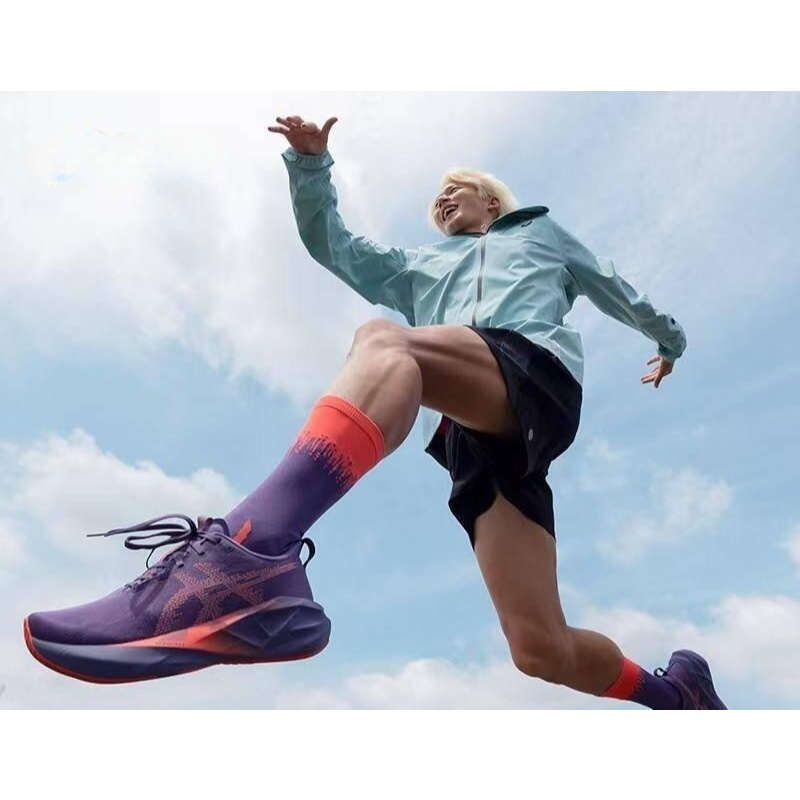 🔥 （แท้ 100%）✅𝐀𝐬𝐢𝐜𝐬  NOVABLAST 5 LUXE รองเท้าวิ่ง unisex สบายสุดๆ พื้นนุ่มเด้ง ใส่ได้ทุกสถานการณ์ - รูปที่ 5