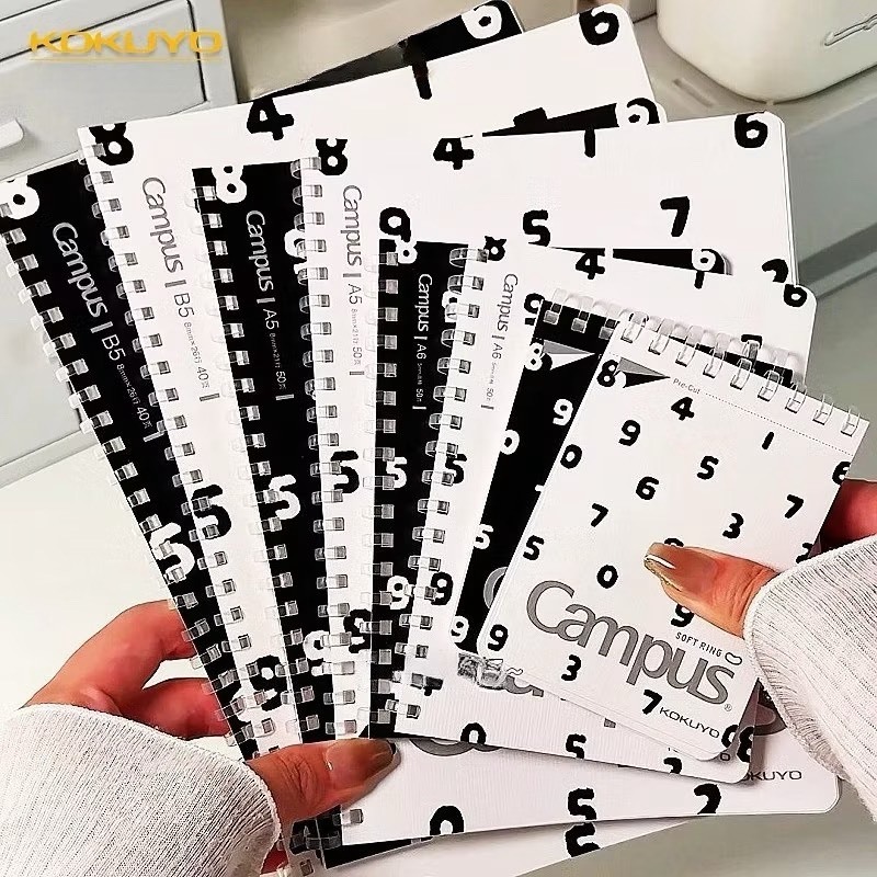 KOKUYO CAMPUS x SOU.SOU collaboration Kokuyo  Soft Ring Notebook &DOT LINER & GEL PEN