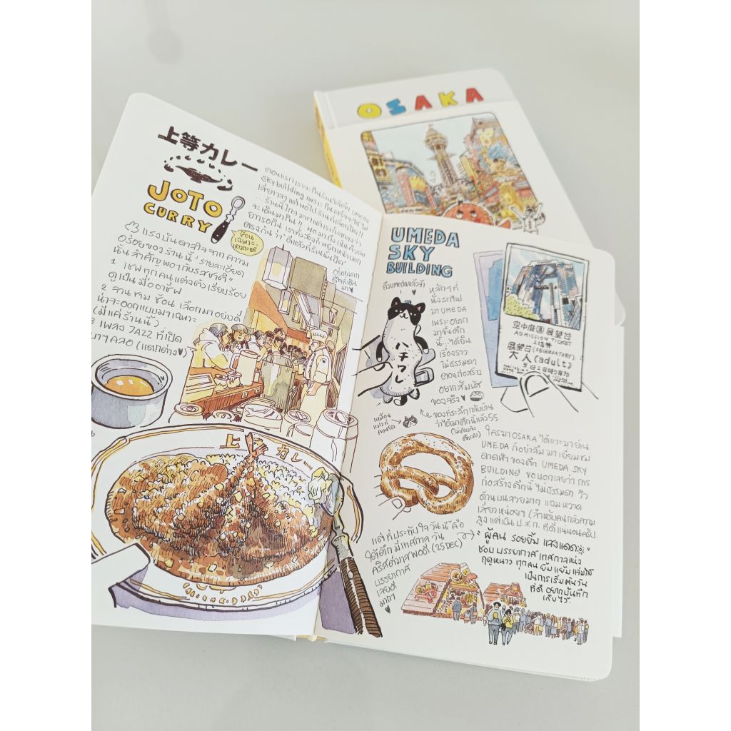 Sasi's sketchbook Japan Diary 6 OSAKA รูปที่ 6