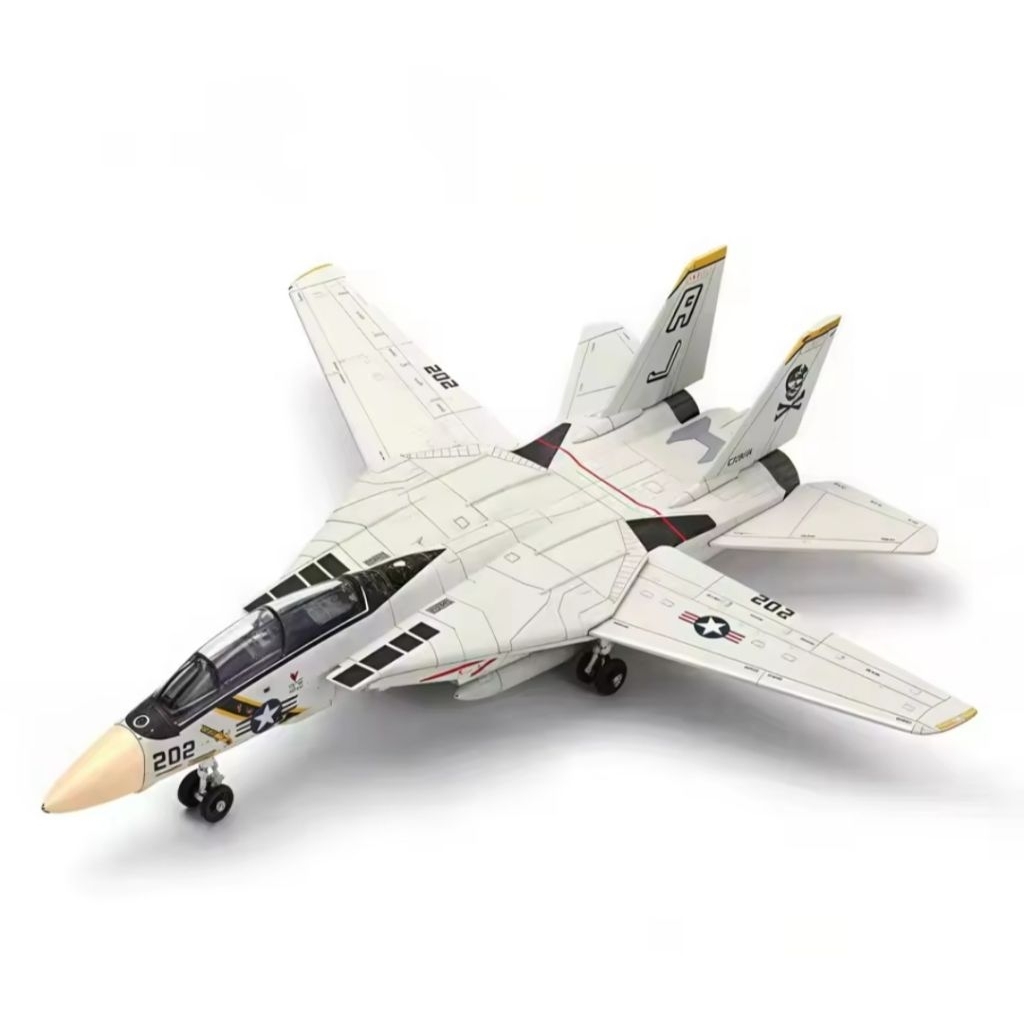 เครื่องบินโมเดล F14 Tomcat สเกล1:72 สินค้ามีฐาน พร้อมจัดส่งทันทีในไทย