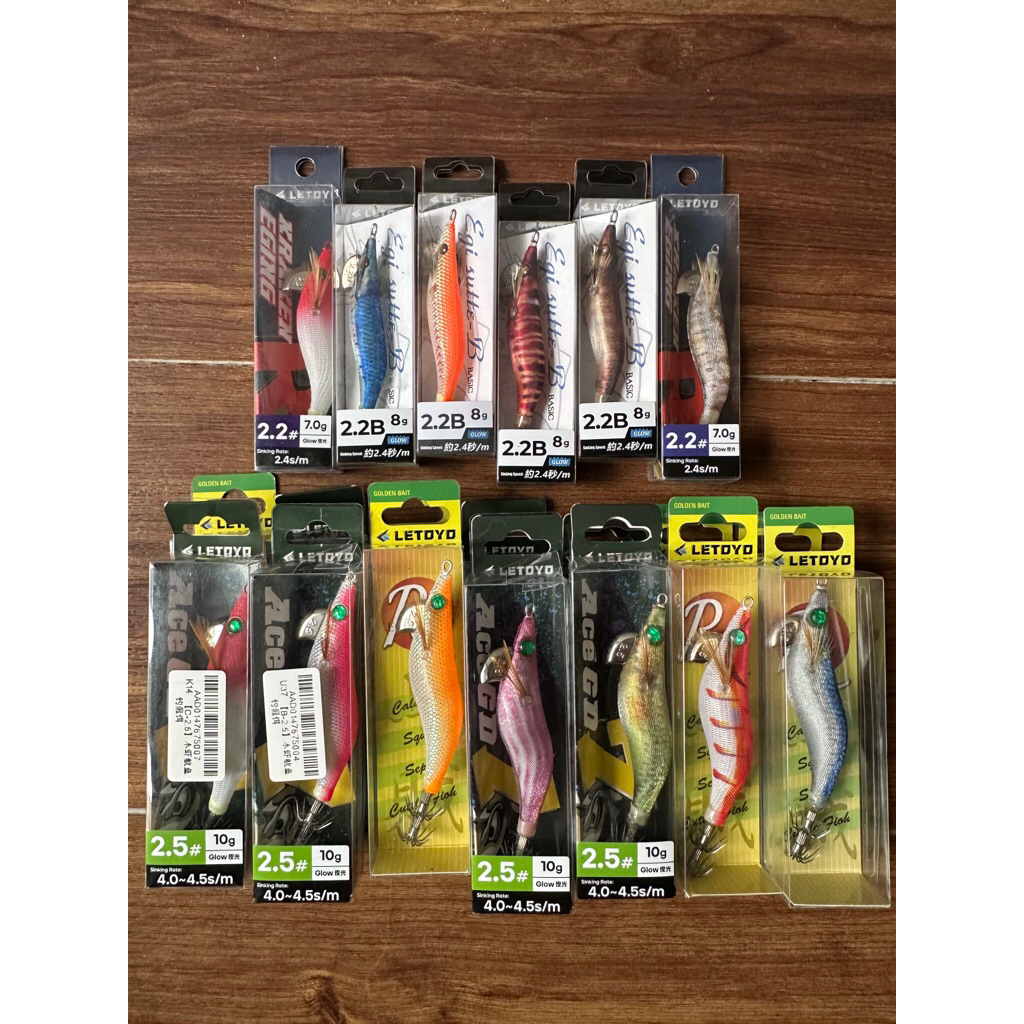 โยตกหมึกสุดคุ้ม Letoyo 2.5 ตาเขียว ส่งจากไทย