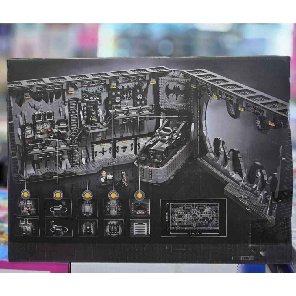 ชุดตัวต่อ แบทแมน Batman แบทเคฟ ถ้ำค้างคาว ถ้ำแบทแมน ของเล่น ของสะสม ราคา ถูกที่สุด ดีลบีเคเค แกลเลอรีภาพที่ 3