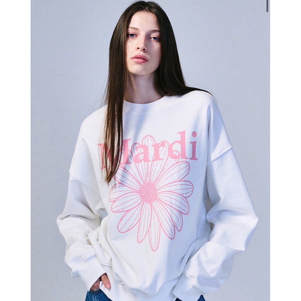 [ของแท้พร้อมส่ง🇰🇷] MARDI MERCREDI Daisy Sweatshirt