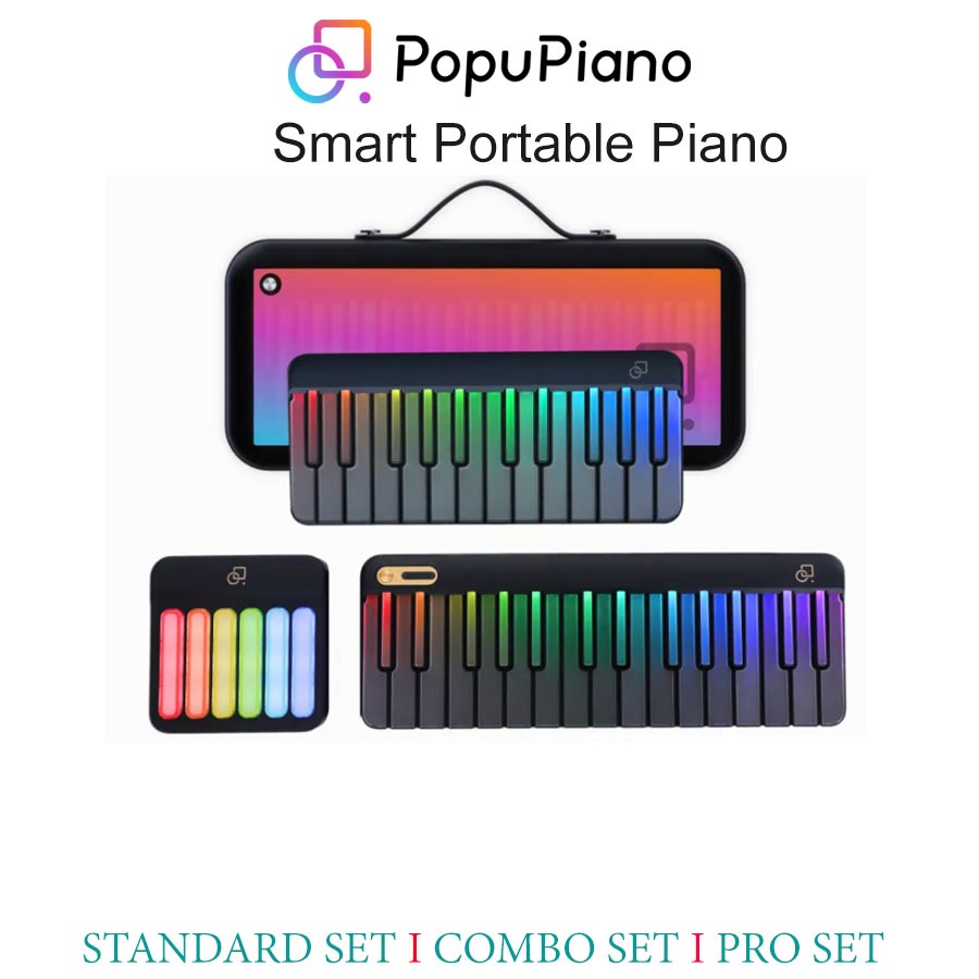 PopuPiano Smart Portable Piano MIDI Controller เปียโนพกพาอัจฉริยะ PopuPiano Smart