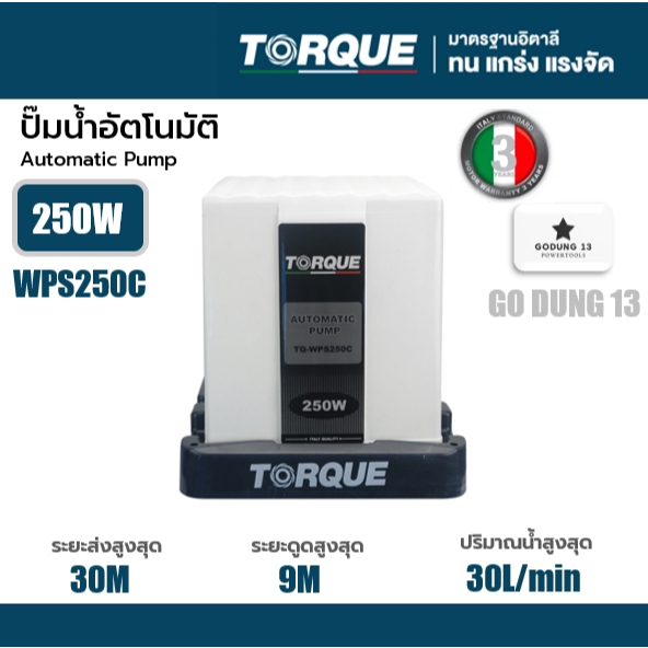 Torque ปั้มน้ำอัตโนมัติ ปั้มน้ำแรงดันคงที่ รูปที่ 6
