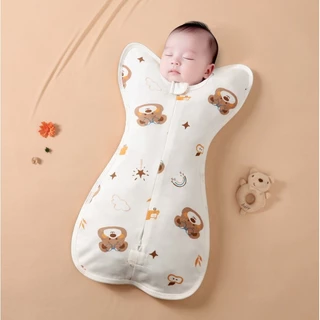 Berma Baby ถุงนอนเด็ก ซิป 2ทิศทาง ผ้าฝ้ายแท้ นุ่มสบาย ให้ลูกน้อยอบอุ่นราวกับนอนในอ้อมแขนแม่