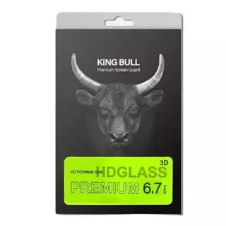 KINGBULL 3D HD Glass ฟิล์มกระจกเต็มจอ สำหรับ iPhone คมชัด กันรอย