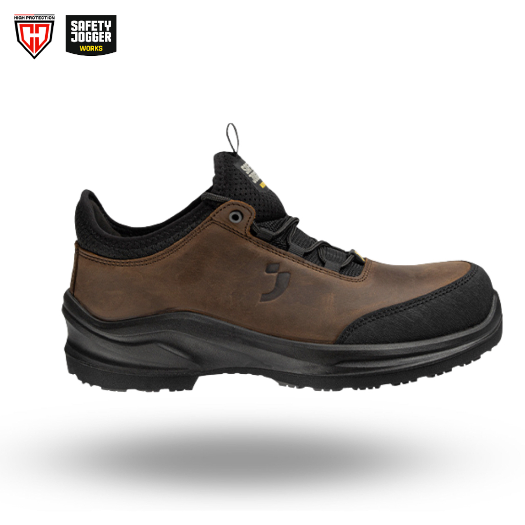 รองเท้าเซฟตี้ แบรนด์ SAFETY JOGGER รุ่น MODULO LEA S3S LOW T  [ลิขสิทธิ์แท้ รับประกันคุณภาพ 3 เดือน]
