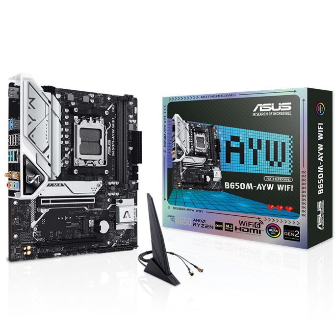 !! โปรโมชั่น OCT 2568 ONLY !! ASUS B650M-AYW WIFI MAINBOARD
