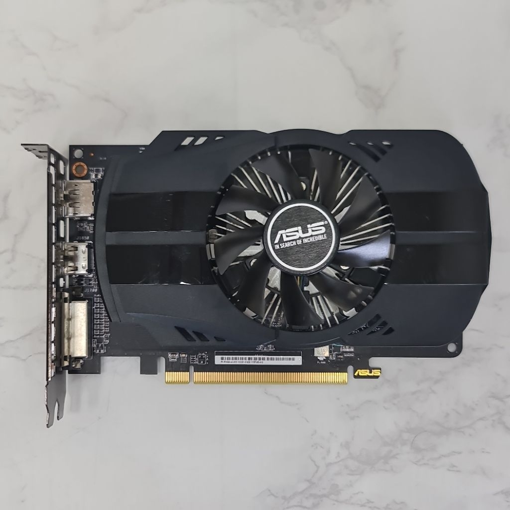 ASUS RX550 4G DDR5  มือสอง ไม่ต่อไฟเพิ่ม พร้อมส่ง