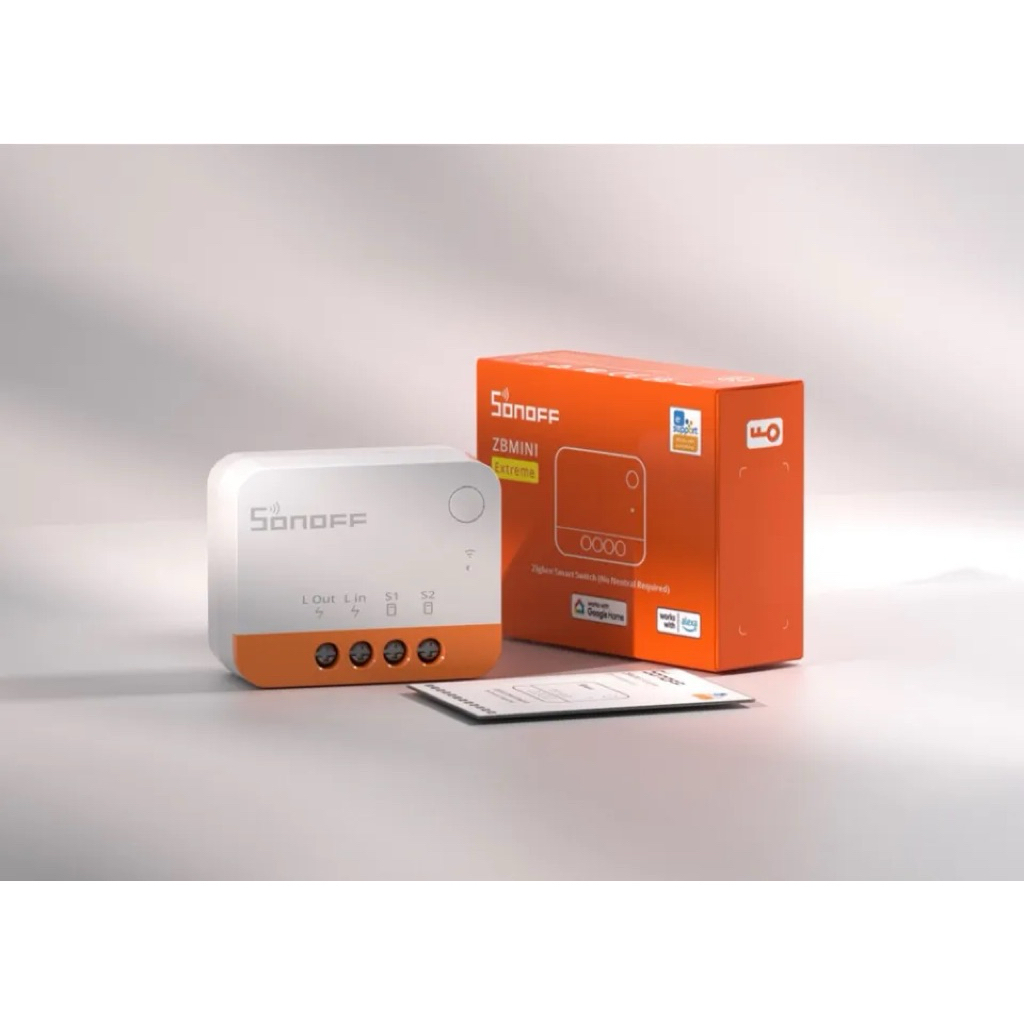 Sonoff ZBMINIL2 Zigbee โมดูลสวิตช์ไร้สาย 2 ทาง ควบคุมผ่านแอพ eWeLink
