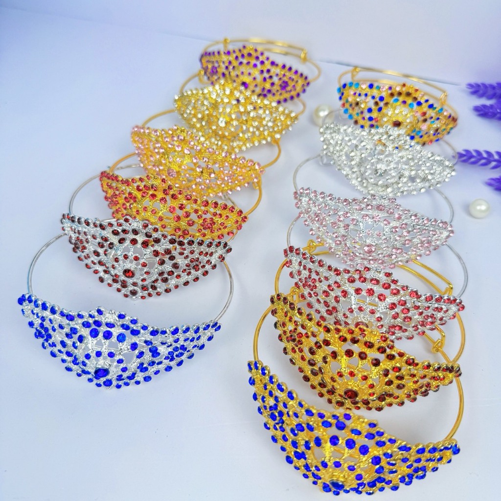 Vintage jewelryรัดแขน กำไลรัดแขน ชุดไทย รุ่นกลางเพชร เครื่อง​ประดับ​​ชุดไทย