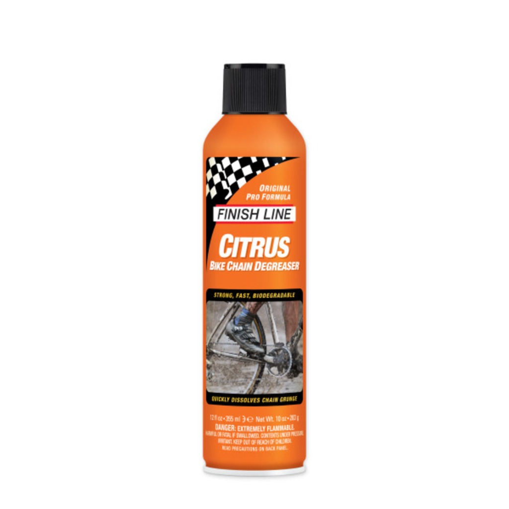 สเปรย์ทำความสะอาด ชุดขับเคลื่อน FINISH LINE Citrus Bike Degreaser