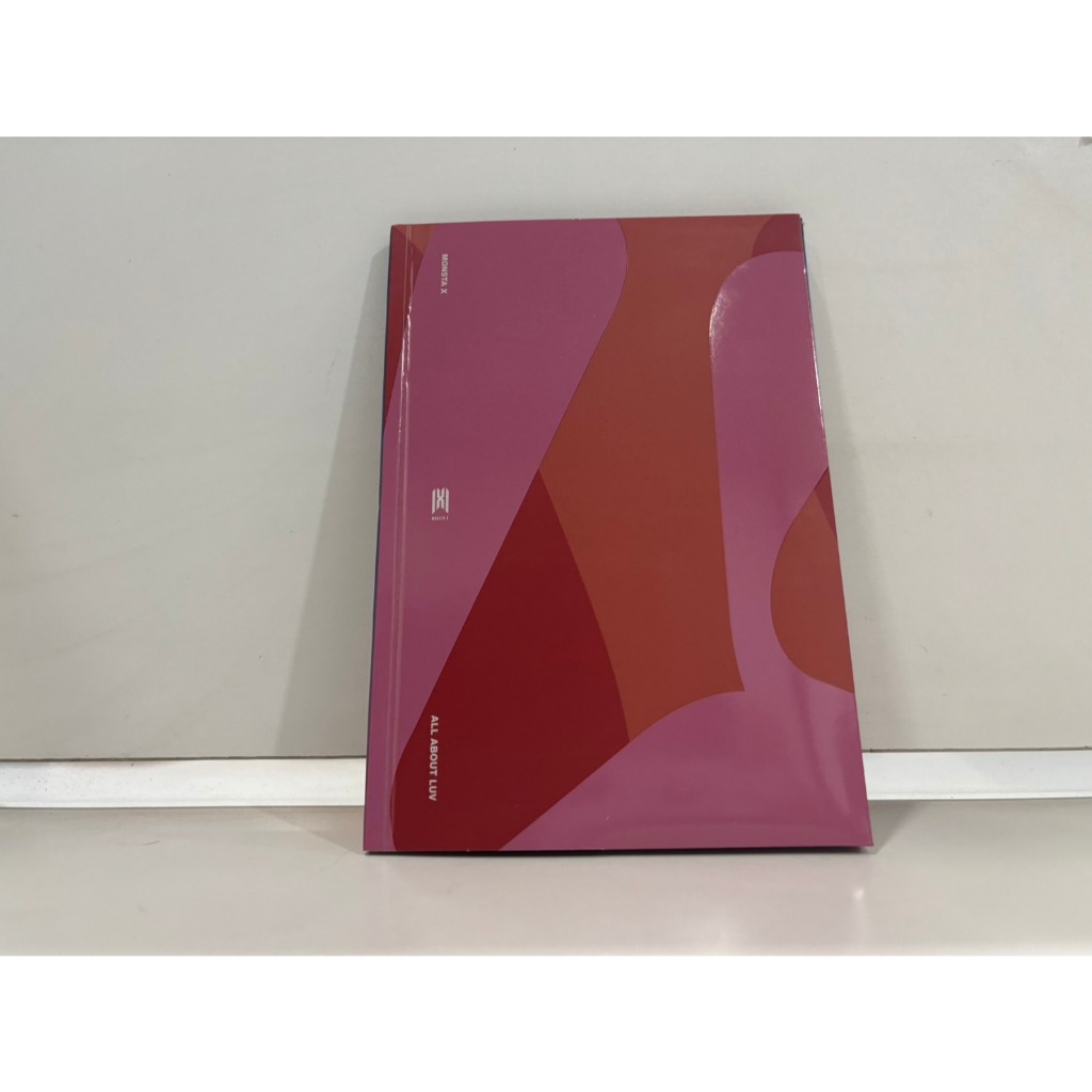1 CD MUSIC  ซีดีเพลงเกาหลี   Monsta X - All About Luv - Album Photo Book and     (Z1B170)