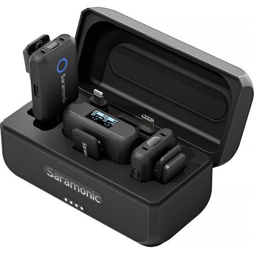 SARAMONIC BLINK500 B2+ ไมโครโฟน ไร้สาย 2.4GHz แบบพกพา (รับประกันศูนย์ไทย 2 ปี)