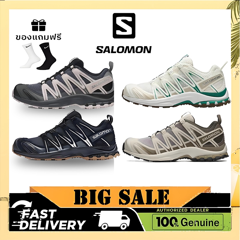 รองเท้าเดินเล่นสําหรับผู้ชายและผู้หญิงใหม่ รองเท้ากีฬากันลื่นกันอากาศ Solomon 472433 ขนาด 36-45