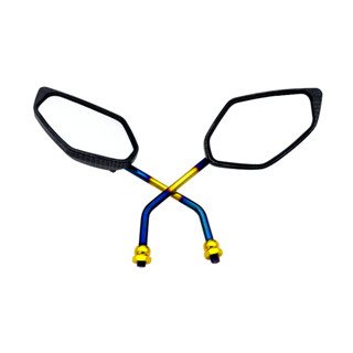 กระจกแต่ง Honda คาร์บอน ลายเคฟล่า จำนวน 1 คู่ สำหรับ ขาสีไทเ…