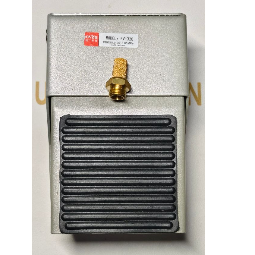 วาล์วลมใช้เท้าเหยียบ Fv320 วาล์วนิวแมติก ฟุตวาล์ว FOOT VALVE รุ่น FV-320