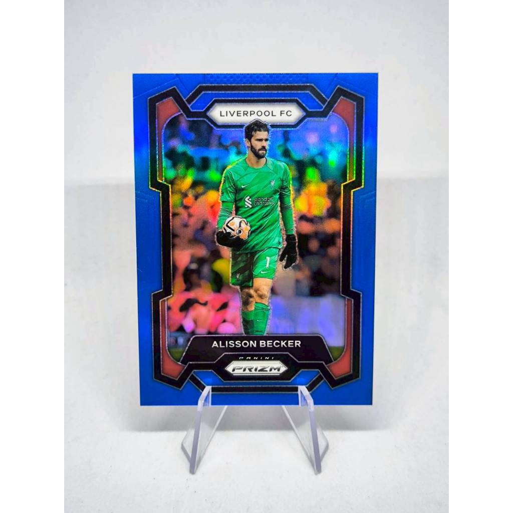 การ์ดบอล Panini Prizm Liverpool F.C. Pink/Runnumber EPL English Premier League 2023-24