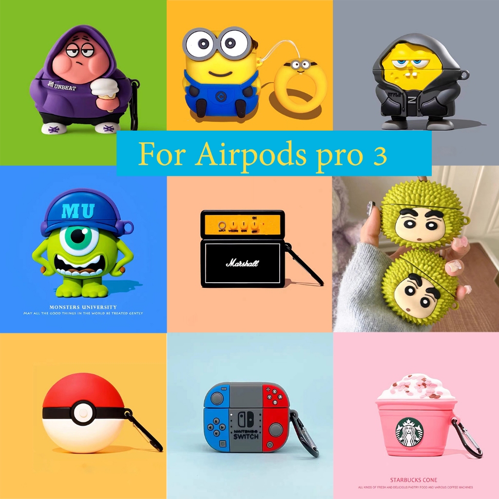 【เคส สำหรับ  Pro 3 】เคส สำหรับ Airpods pro 3 ลายสวยน่ารักมาก สำหรับ Airpods Case