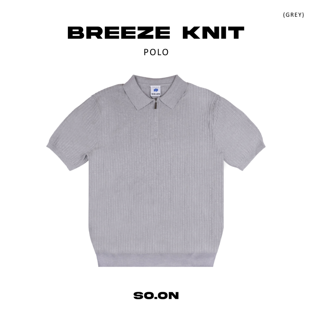 SO.ON : Polo Knit เสื้อโปโล รุ่น Breeze Knit
