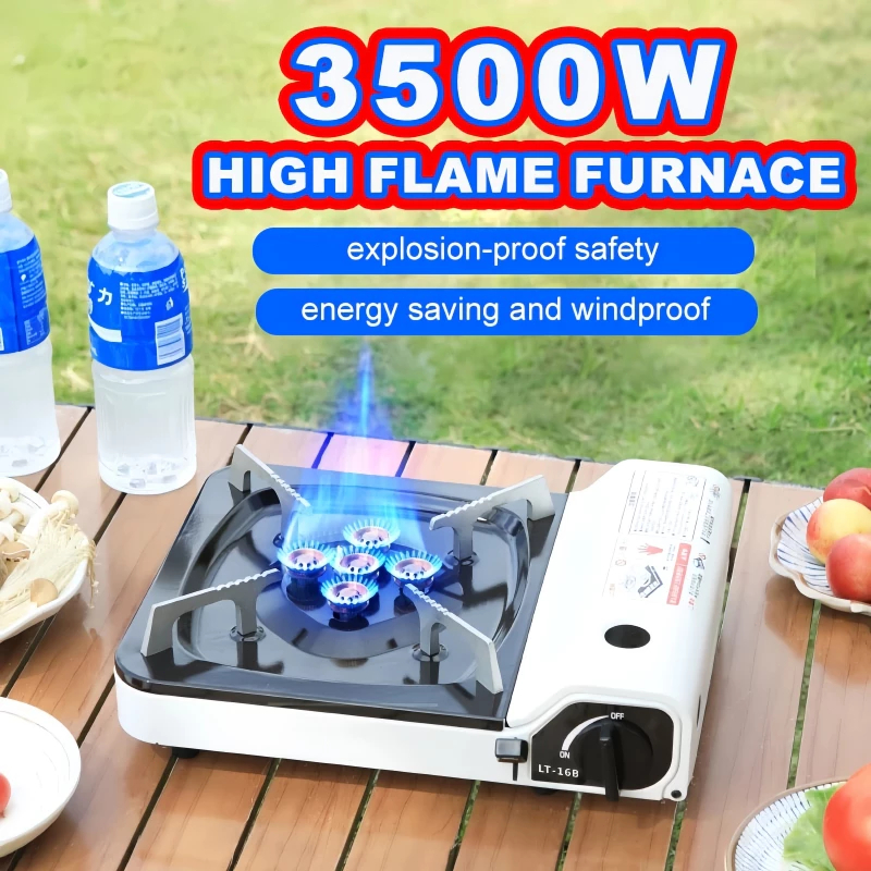 มีอยู่ในสต็อก🔥 เตาแก๊สปิคนิค เตาปิคนิค กำลังไฟ3500W Portable Gas Stove (พร้อมกระเป๋าพกพา)