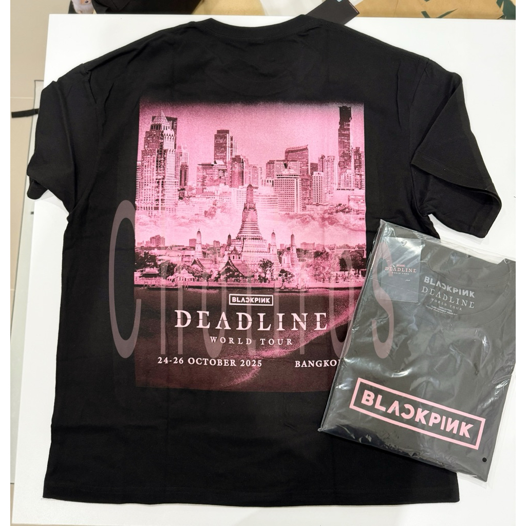 พร้อมส่งBLACKPINK DEADLINE WORLD TOUR เสื้อ