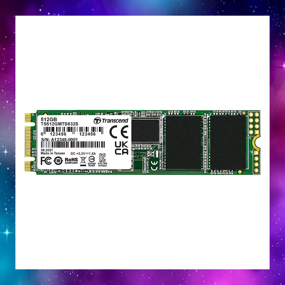 512 GB SSD (เอสเอสดี) TRANSCEND MTS832S SATA M.2 2280 (TS512GMTS832S) ใช้งานปกติ