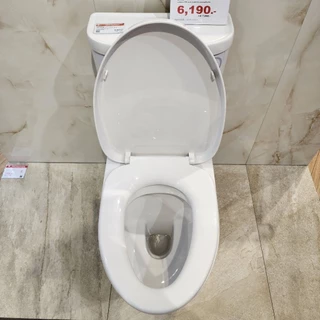 💥พร้อมส่ง💥 American Standard ชักโครก 2ชิ้น COMPACT CODIE TF-2407SC-WT-0 | ระบบน้ำแบบ Wash down ฝารองนั่ง Soft close