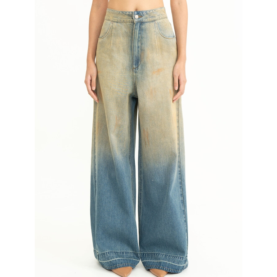 Pania Panalope Jeans in Mustard Wash แพนญากางเกงยีนส์รุ่นพานาโลเป้สีมัสตาร์ดฟอก