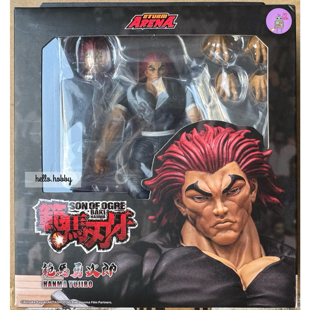ฟิกเกอร์ - STORM ARENA Baki Hanma: Son of Ogre Yujiro Hanma 1/12 Scale Action Figure by Storm Collec