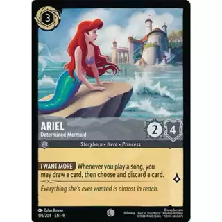 [Set 9 FABLED] C / UC Non-Foil [Steel] Single Card Disney LORCANA ENG [Ravensburger]