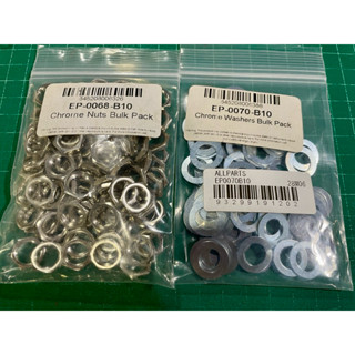 Allparts EP0068 , EP0070 น็อตรองแหวน ,แหวนรองรูแจ็ค อะไหล่แท…