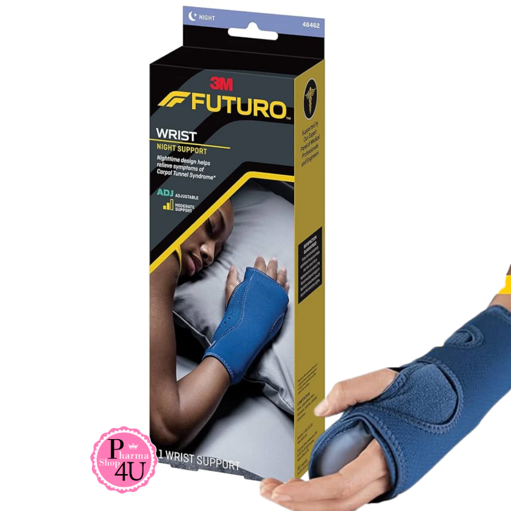 Futuro Night Wrist Support พยุงข้อมือ รุ่นสวมใส่กลางคืน #12982