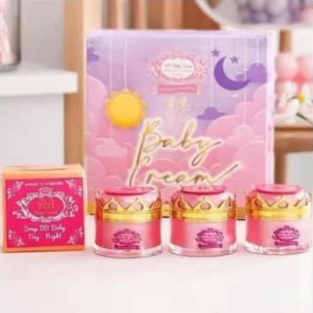 ครีมบีบีเบบี้ ( 1 ชุด 4 ชิ้น ) ขนาด 12 กรัม BB BABY CREAM SET