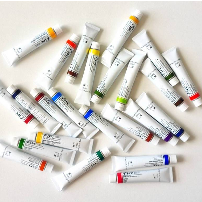 ShinHan PWC 7.5ml Tube Series A (S1213071) / สีน้ำเกรด Premium Artist 7.5ml แบรนด์ ShinHan ประเทศเกา