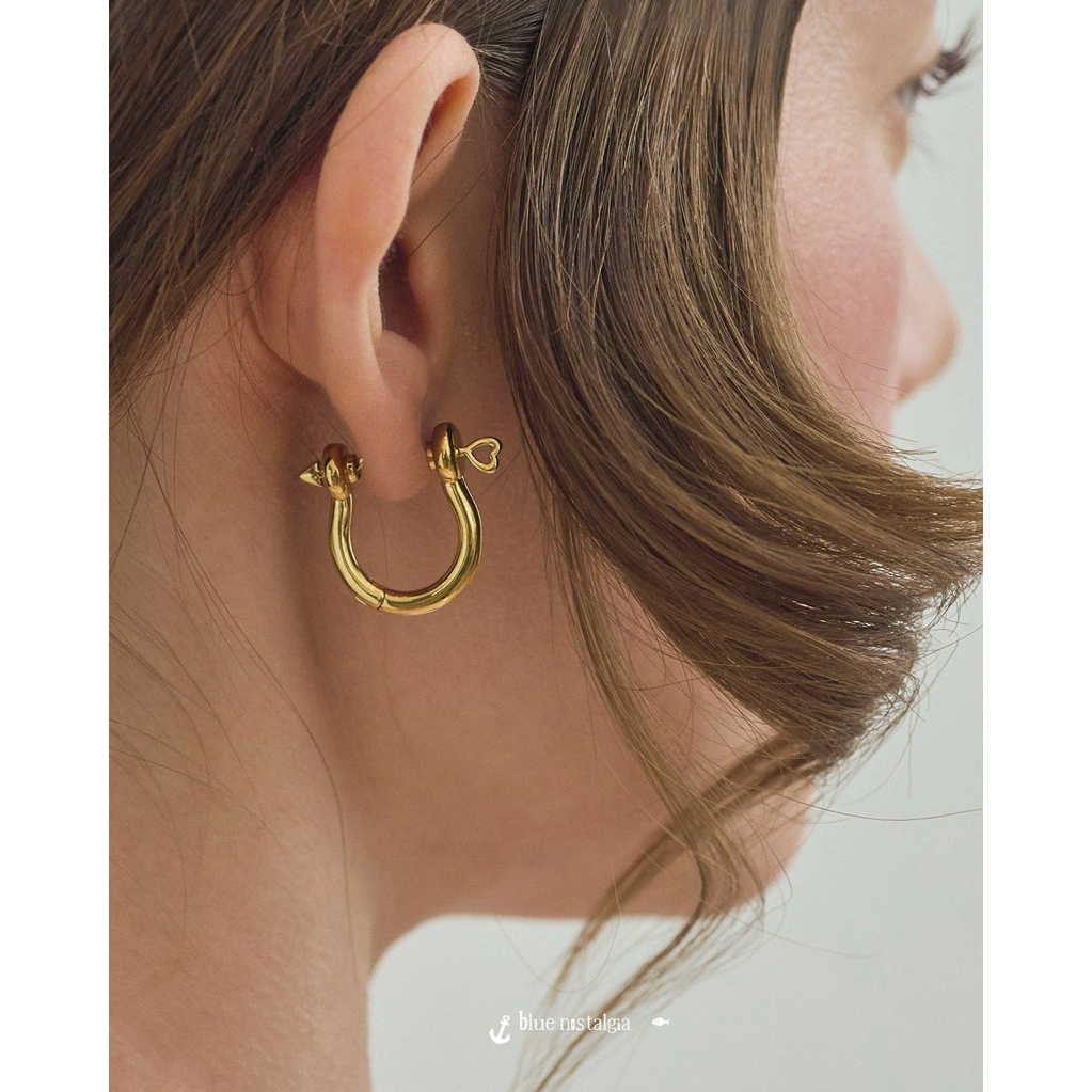 Julys - rosy cheeks earrings