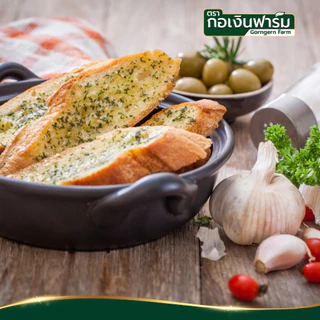 กระเทียมผง ตรา กอเงินฟาร์ม GARLIC POWDER Gorngernfarm Brand กระเทียมแท้100% ปรุงรส ดับกลิ่นคาวอาหาร