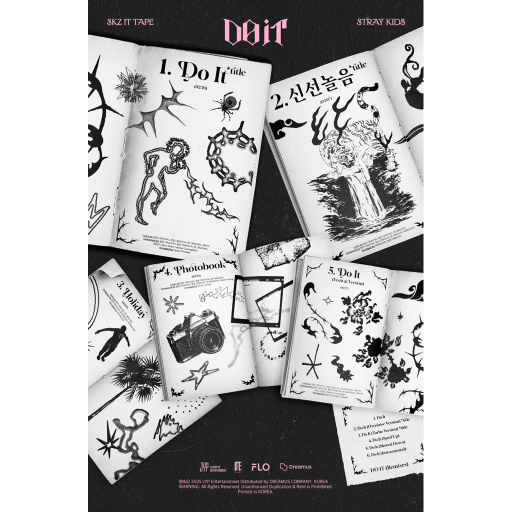 พร้อมส่ง อัลบั้ม IT TAPE stray kids