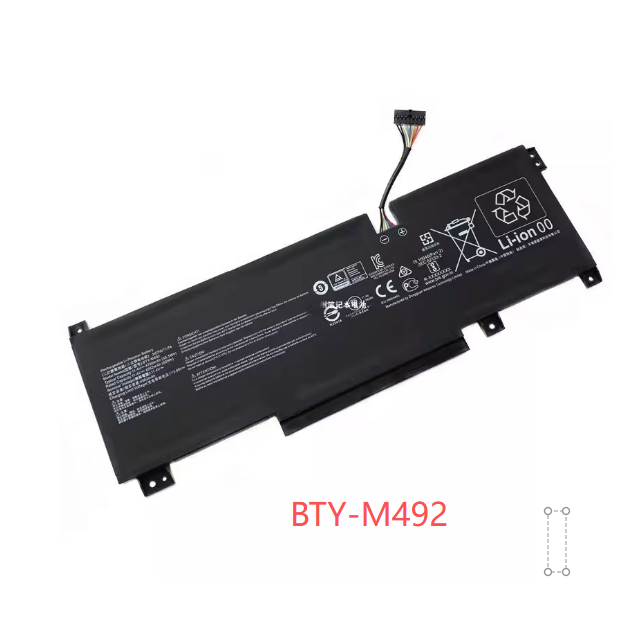 สำหรับ Microstar MSI Pulse GL76 9S7 11UDK GL66GF66 BTY-M492 แบตเตอรี่แล็ปท็อป