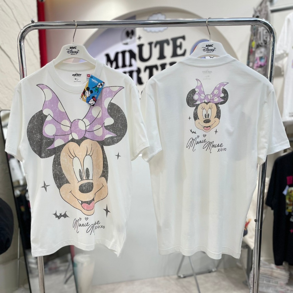 Power 7 Shop เสื้อยืดการ์ตูน “มินนี่ เมาส์” คอลเลคชั่น “Halloween” ลิขสิทธ์แท้ DISNEY(MKX-268) ราคา ถูกที่สุด ดีลบีเคเค แกลเลอรีภาพที่ 6