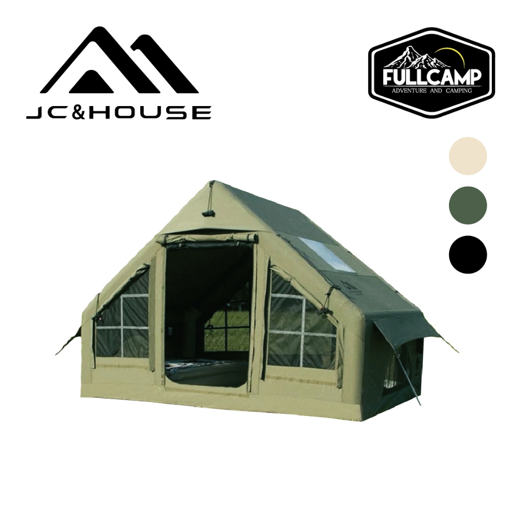 JC&House เต็นท์เสาลม 6.3 รุ่นอัพเกรด "แถม rain cover" รับประกัน 5 ปี สินค้าพร้อมส่ง